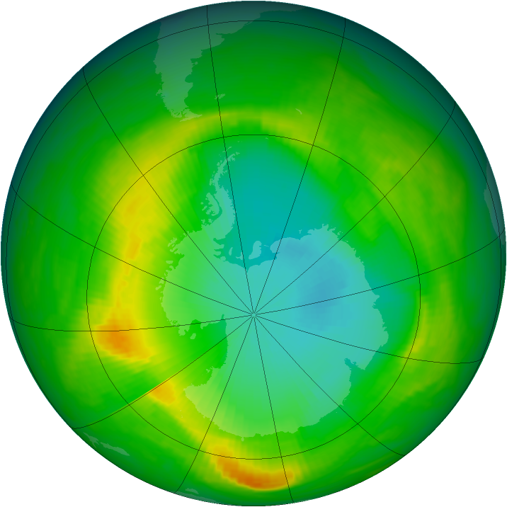 Ozone Map 1979-11-04